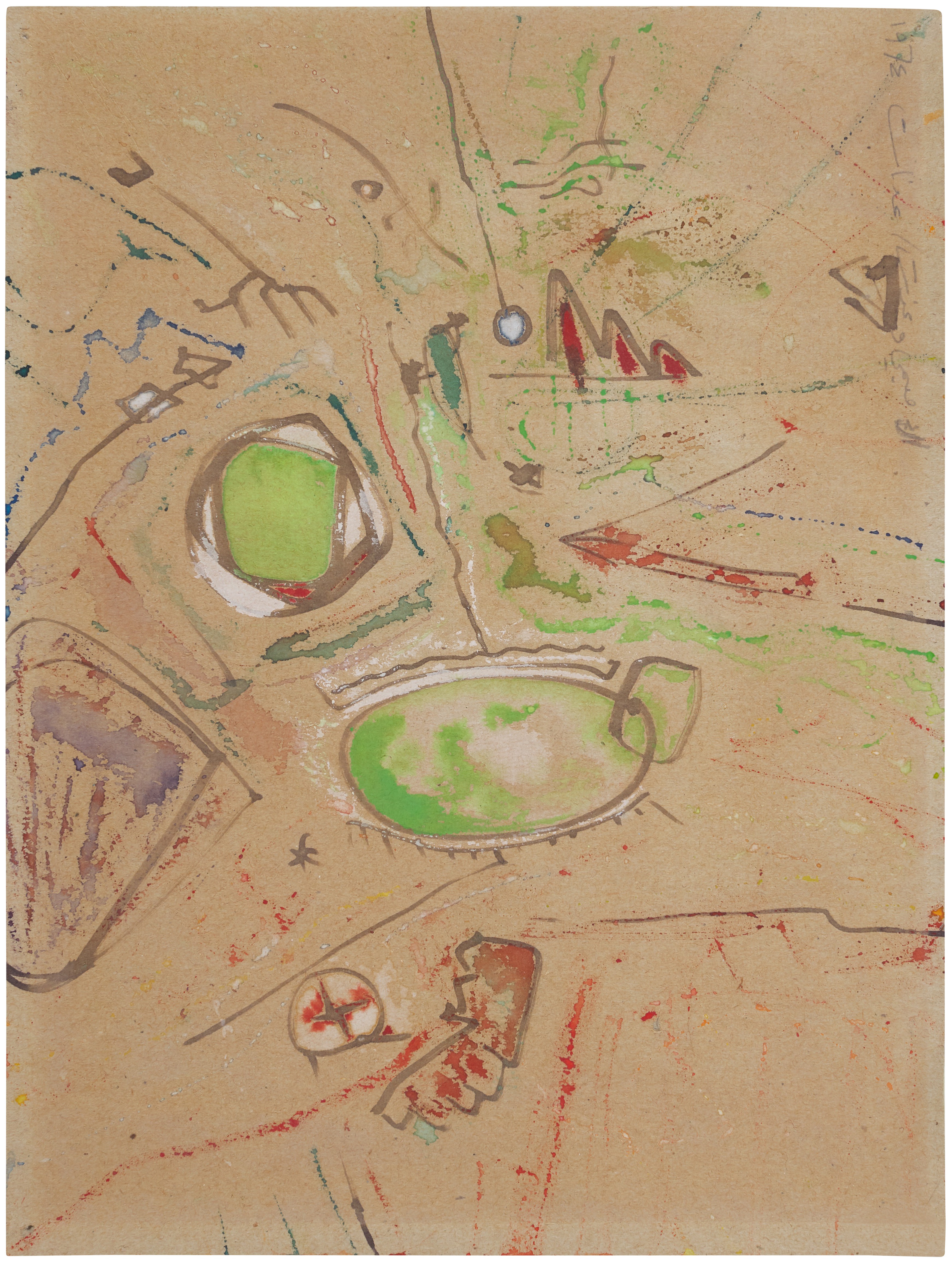 Etel Adnan — To Mimi and Izzat 