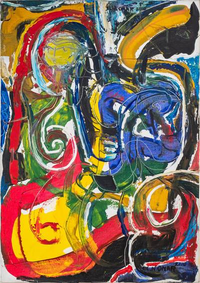 Composition aux Personnages Stylisés