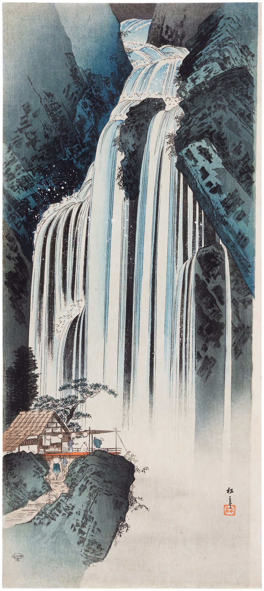 Waterfall | Taisho period, early 20th century