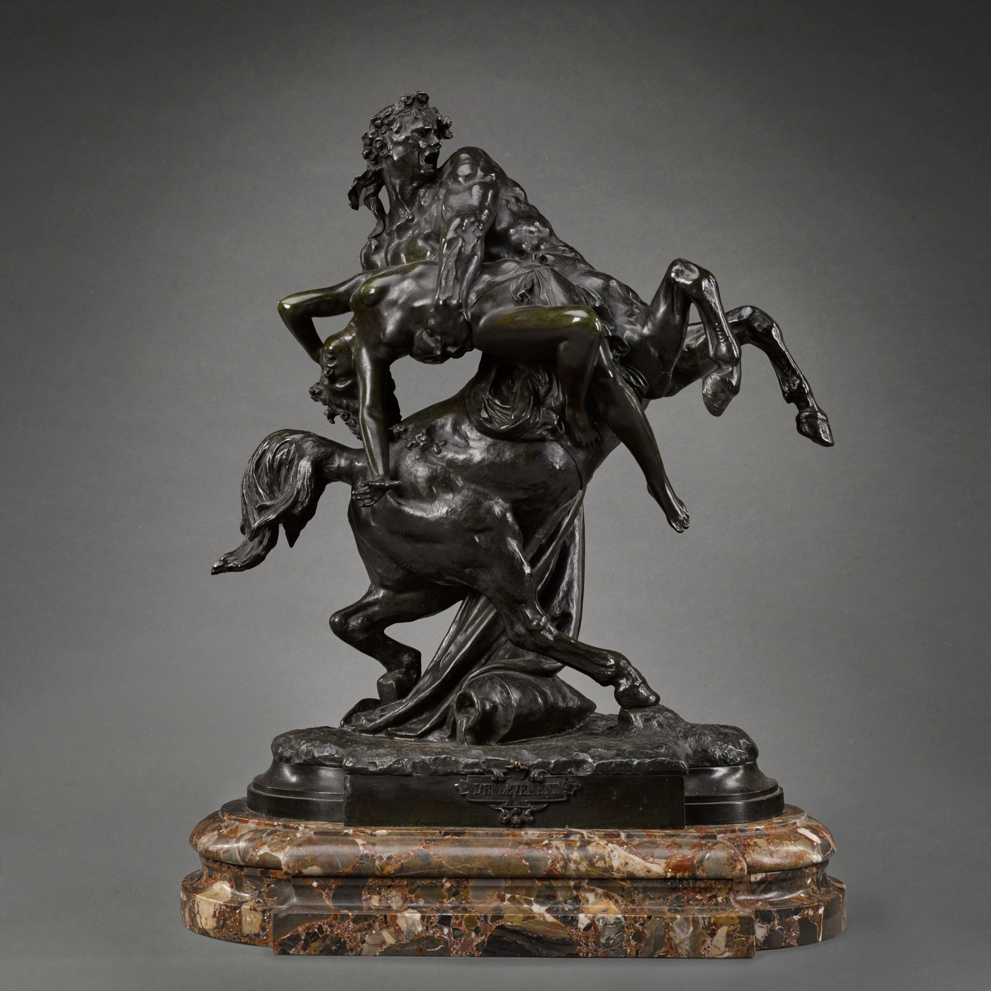 Albert-Ernest Carrier-Belleuse — L'Enlèvement d’Hippodamie (The Abduction of Hippodamia)