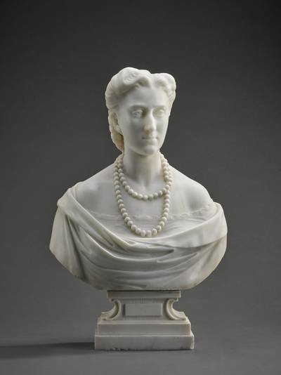 Bust of Princess Marie of Hohenzollern-Sigmaringen (1845-1912)