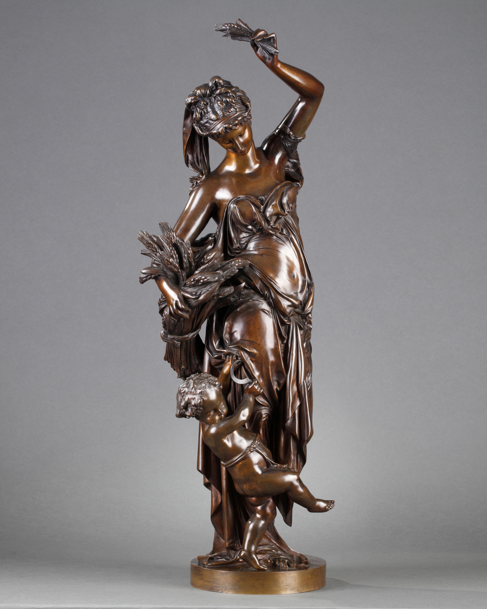 Albert-Ernest Carrier-Belleuse — Été (Allegory of Summer)
