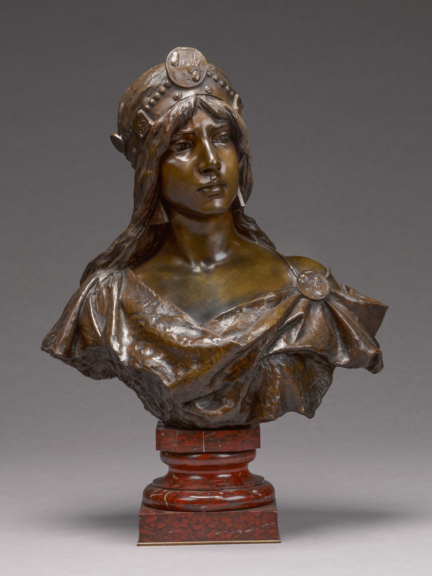 Emmanuel Villanis — Bust of a woman