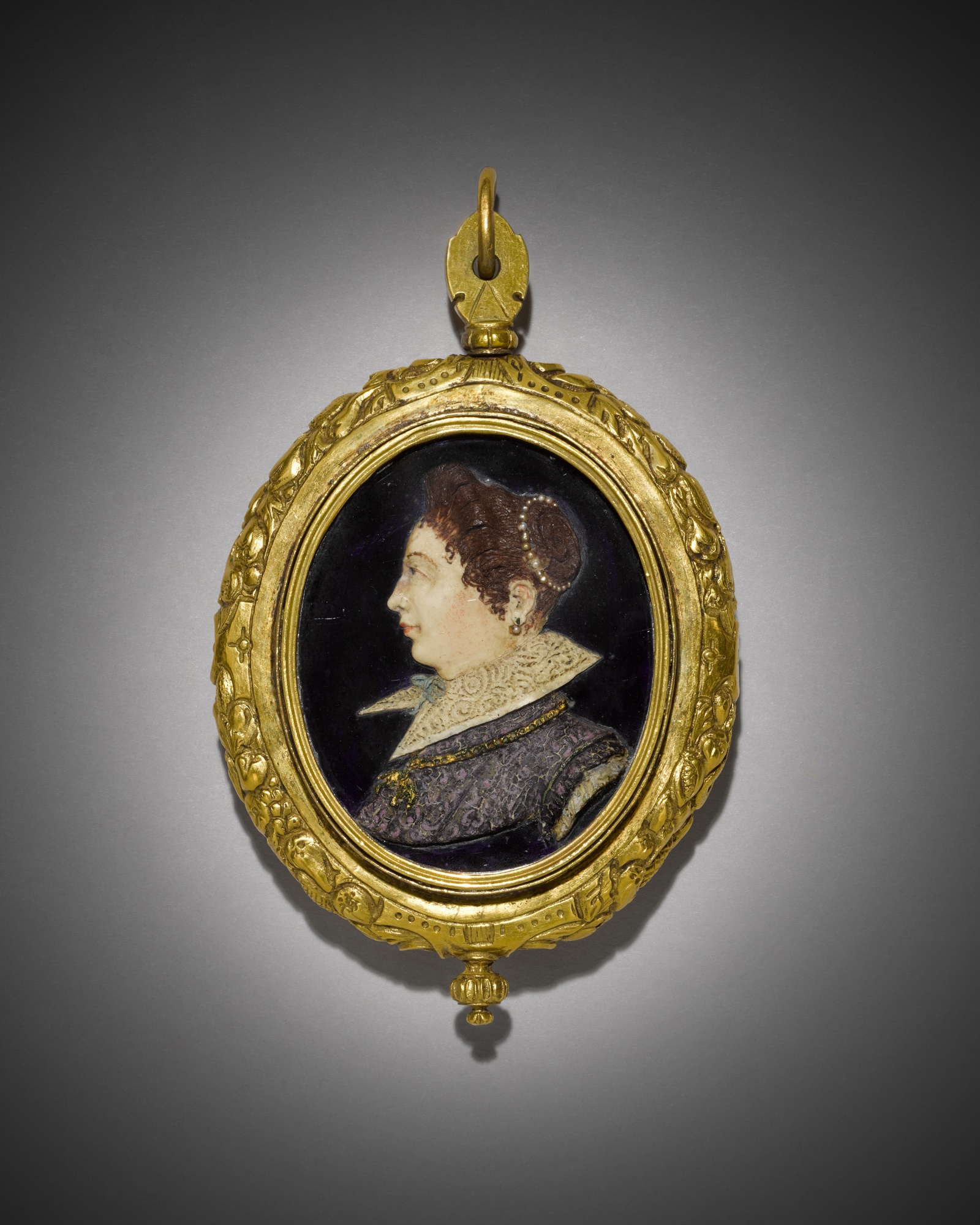 Attributed to Antonio Abondio — Portrait of a Noblewoman