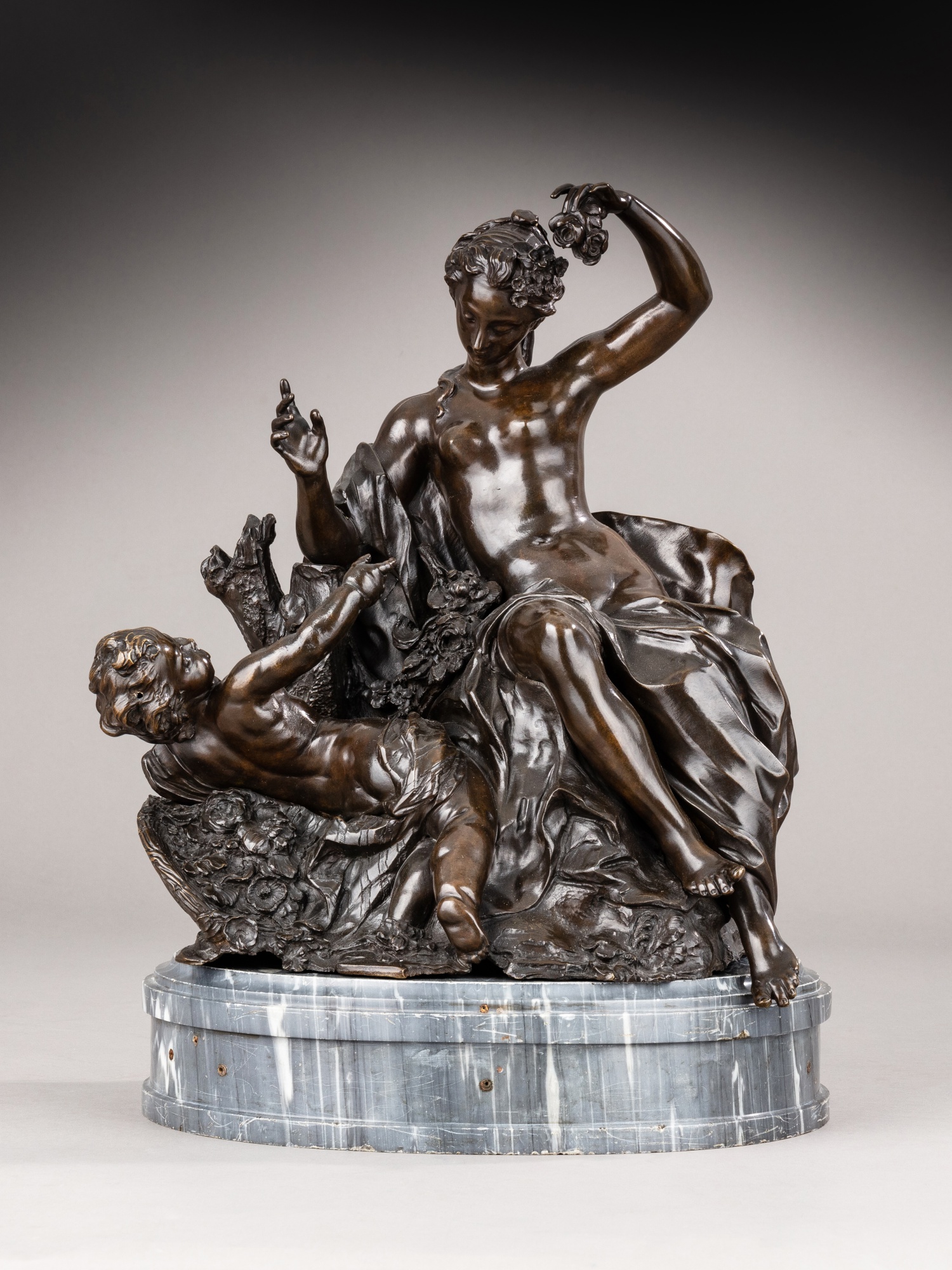 Attributed to Jean Thierry — Flora and Cupid