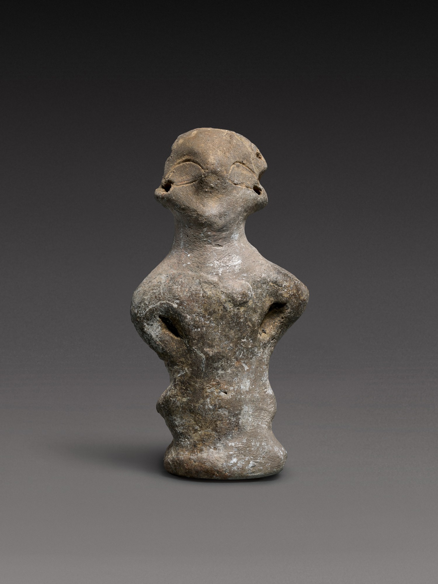 A Vinča Terracotta Figure of a Woman — A Vinča Terracotta Figure of a Woman, Neolithic Period, Vinča C-D, Vinča-Pločnik-Phase I, 5000-4500 B.C.
