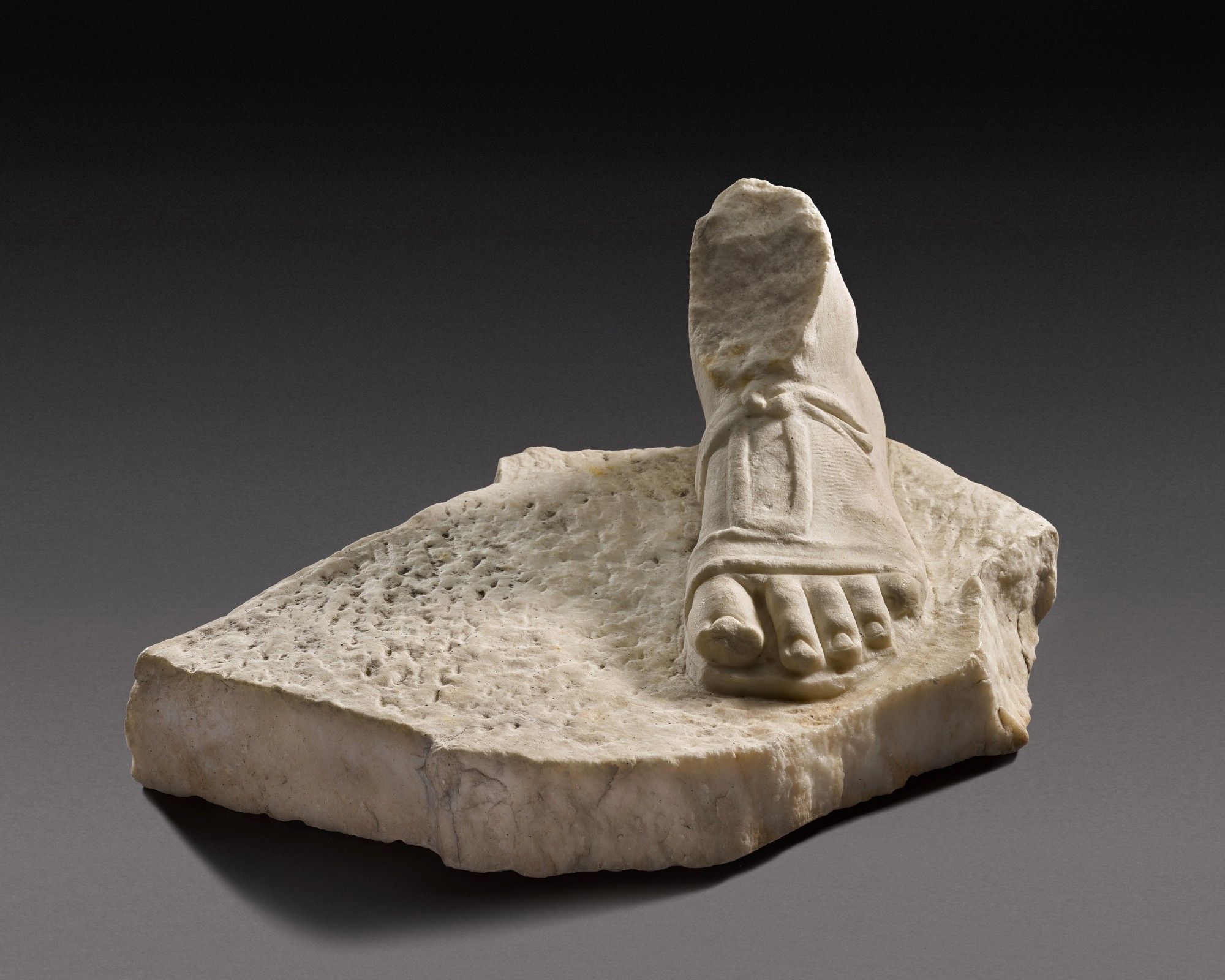 A Roman Marble Left Foot — A Roman Marble Left Foot, 1st/2nd Century A.D.
