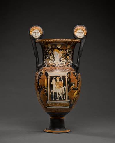 An Apulian Red-figured Volute Krater