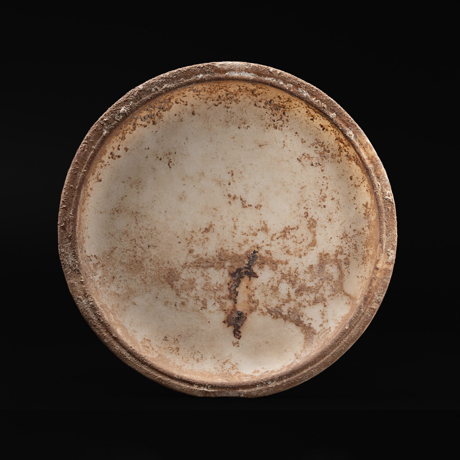 A Greek Marble Dish — A Greek Marble Dish, circa 4th Century B.C.