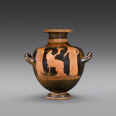 An Attic Red-figured Hydria, attributed to Polygnotos, circa 440 B.C.
