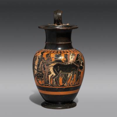 An Attic Black-figured Oinochoe