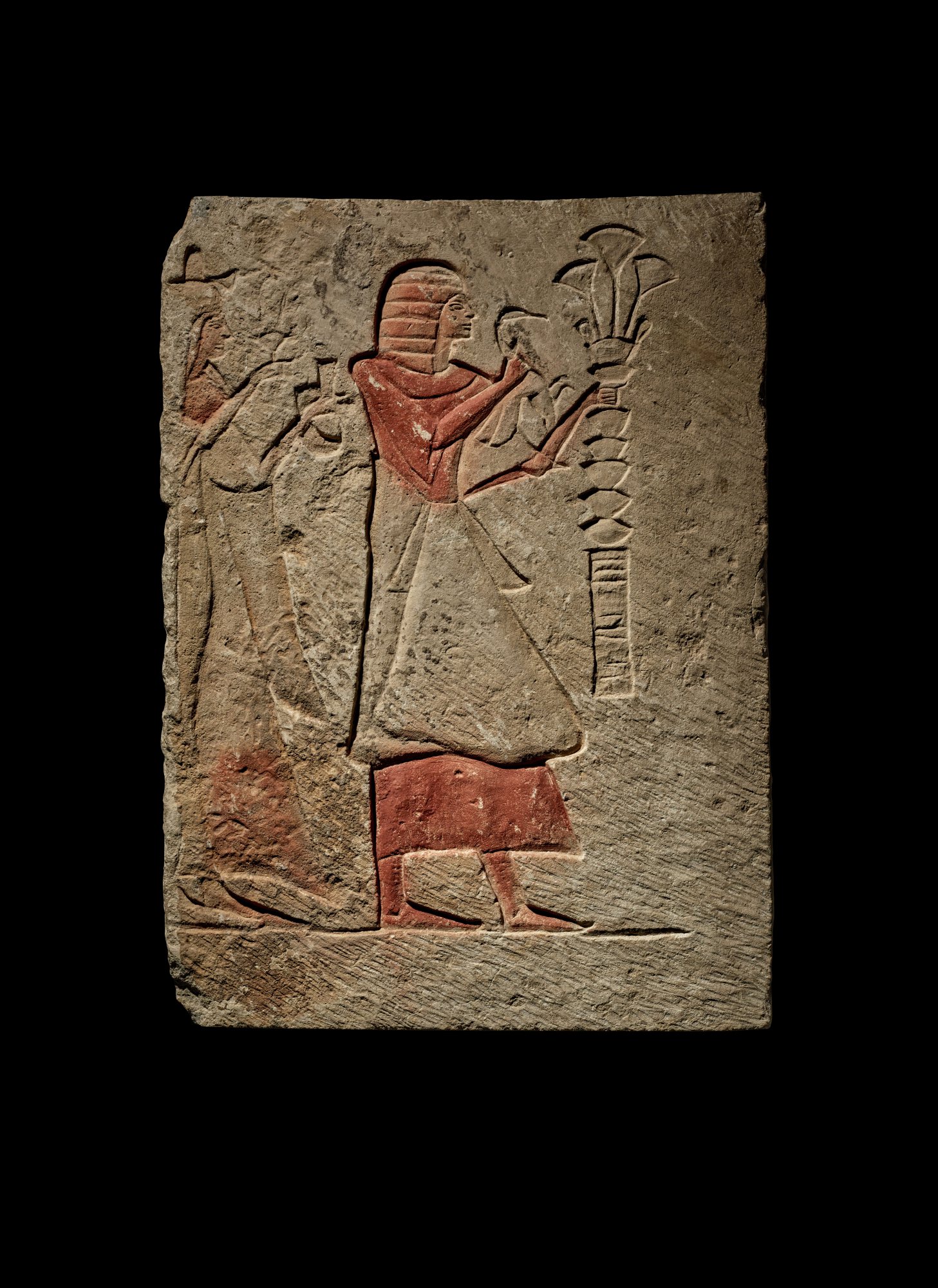 An Egyptian Limestone Relief — An Egyptian Limestone Relief, 19th Dynasty, 1305-1196 B.C.