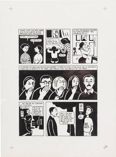  Persepolis (Original Book Art, page 34)