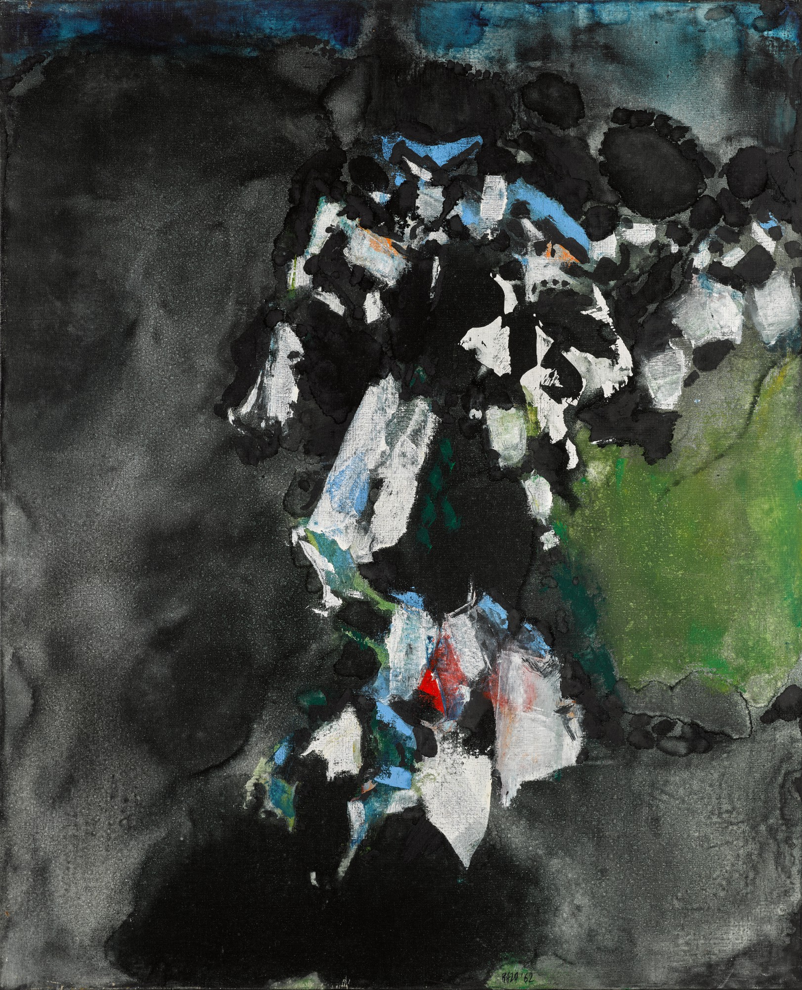 Sayed Haider Raza — Crépuscule à Ste-Agnès