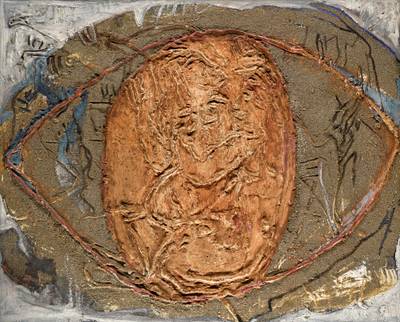 Composition (Orange Moon)