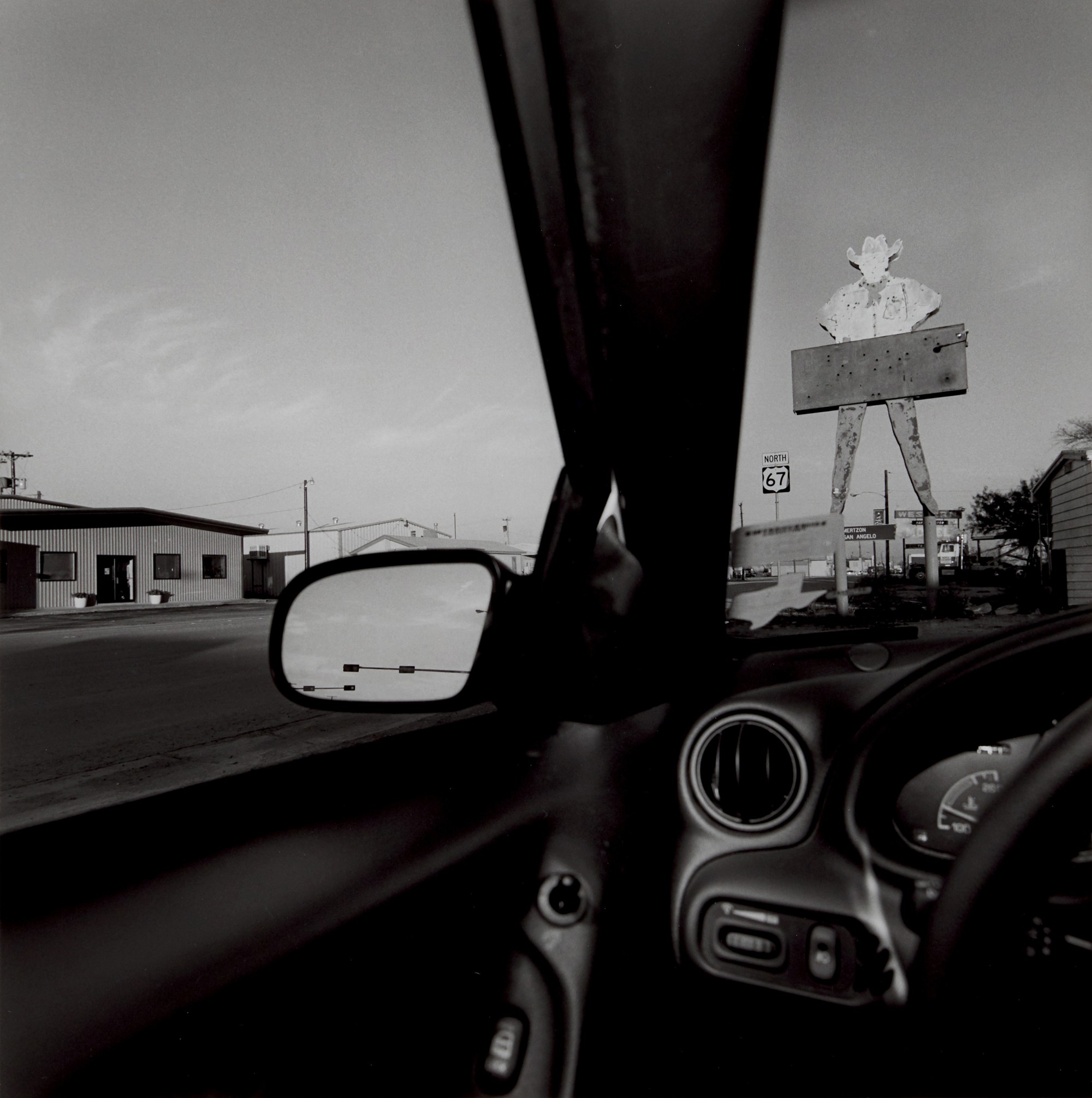 Lee Friedlander — Selected Images (from America by Car)