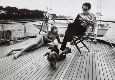 Peter Sellers and Britt Ekland