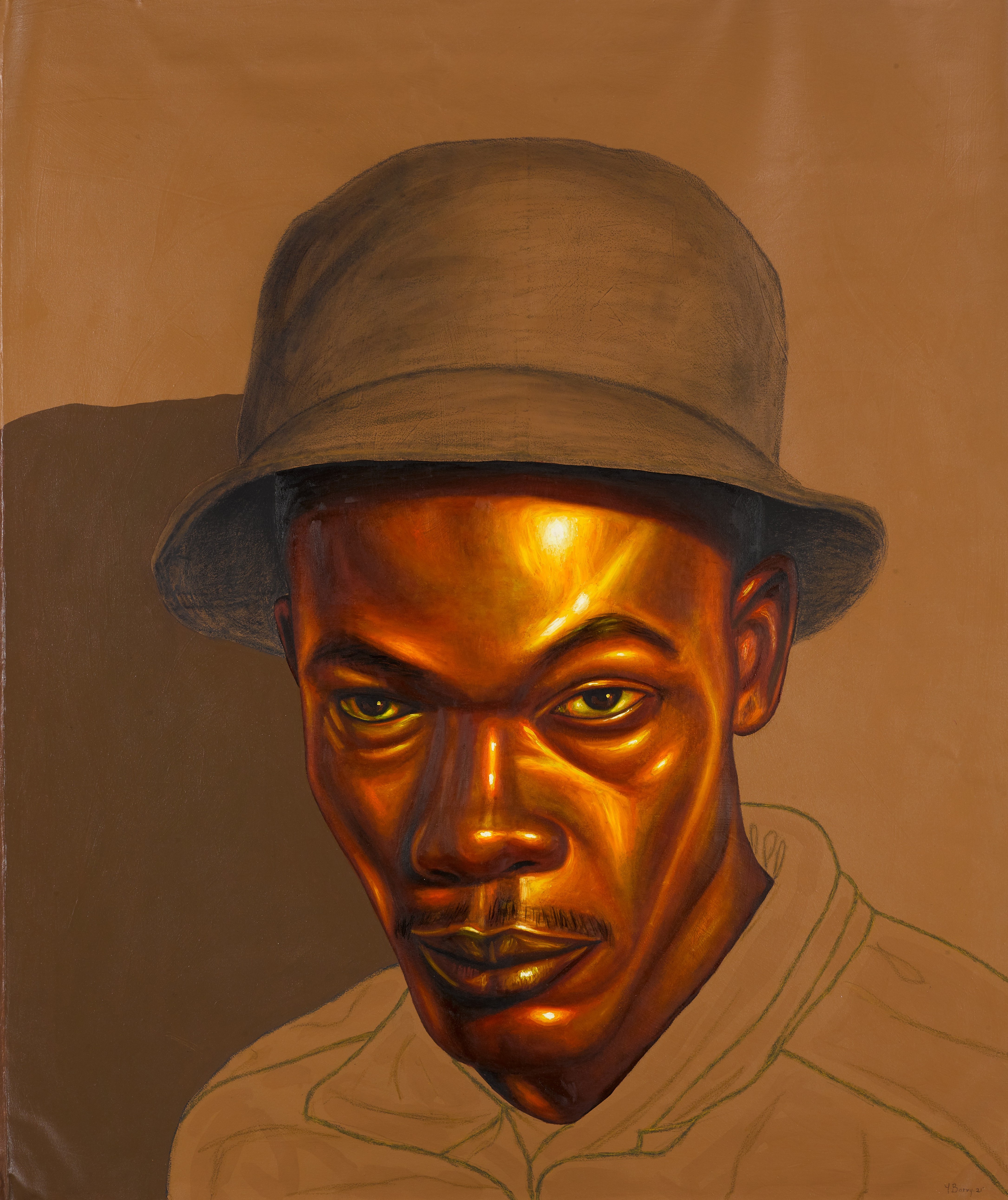 Barry Yusufu — Boy in a Bucket Hat II