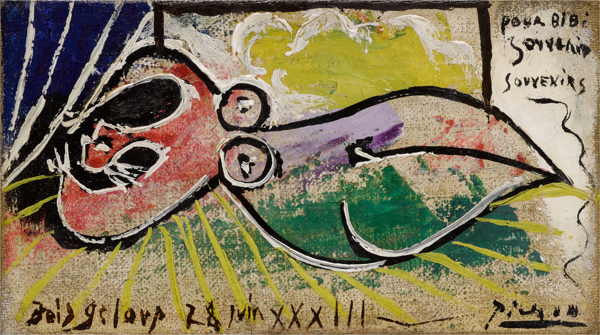 Pablo Picasso — Femme endormie