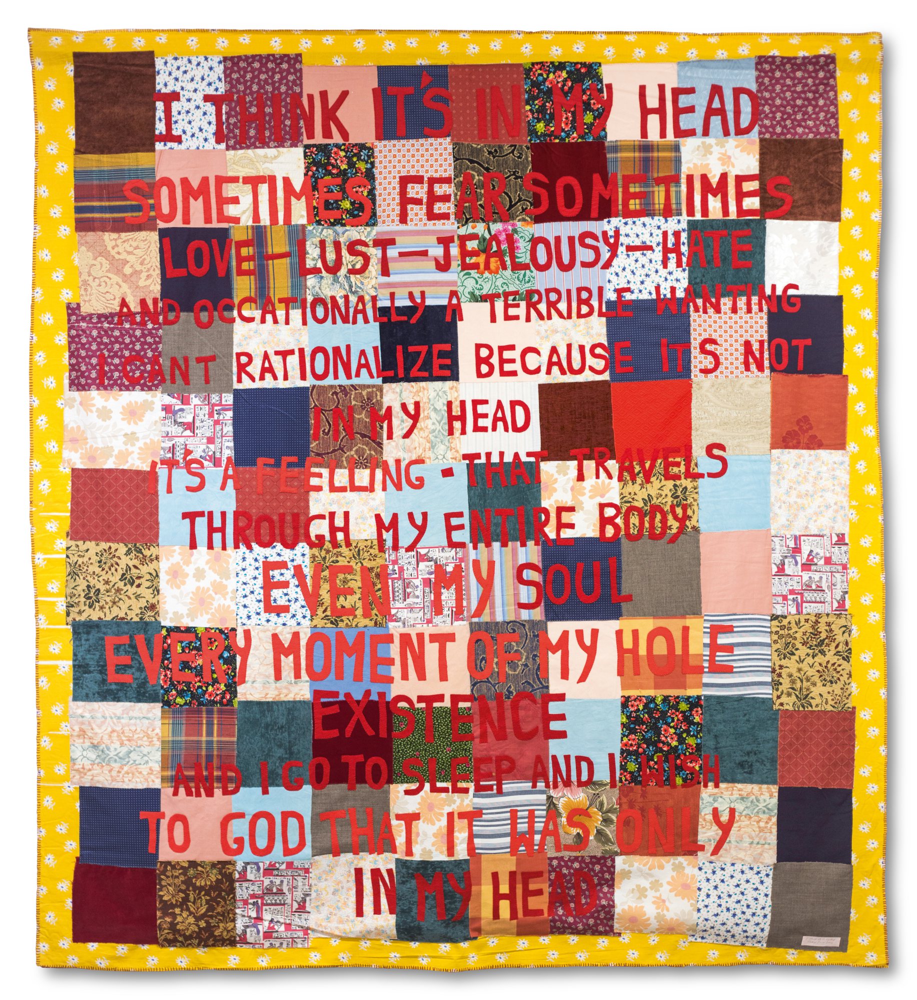 Tracey Emin — I Think it's in my head