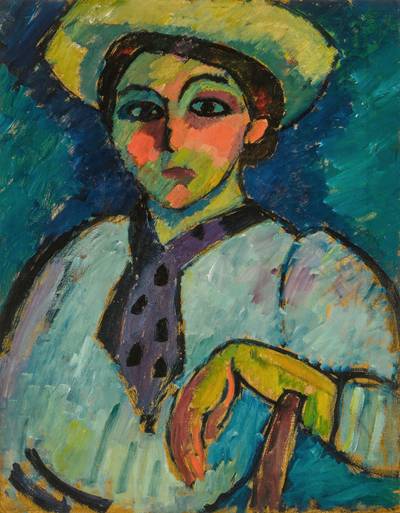 Mädchen mit Matrosenbluse (Girl in a Sailor's Blouse)