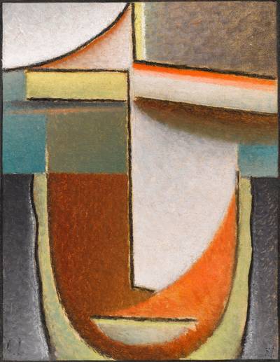 Abstrakter Kopf: Greco Erlebnis (Abstract Head: Greco Experience)