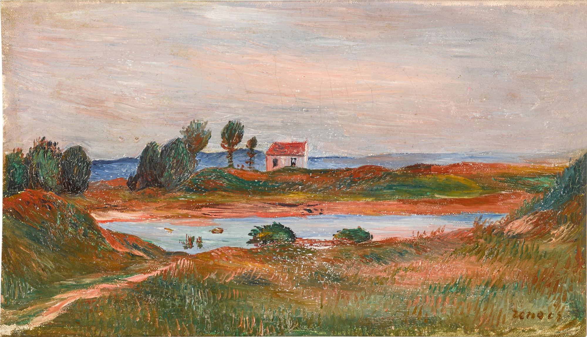 Pierre-auguste Renoir — Paysage de Bretagne