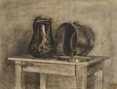 Nature morte aux cuivres