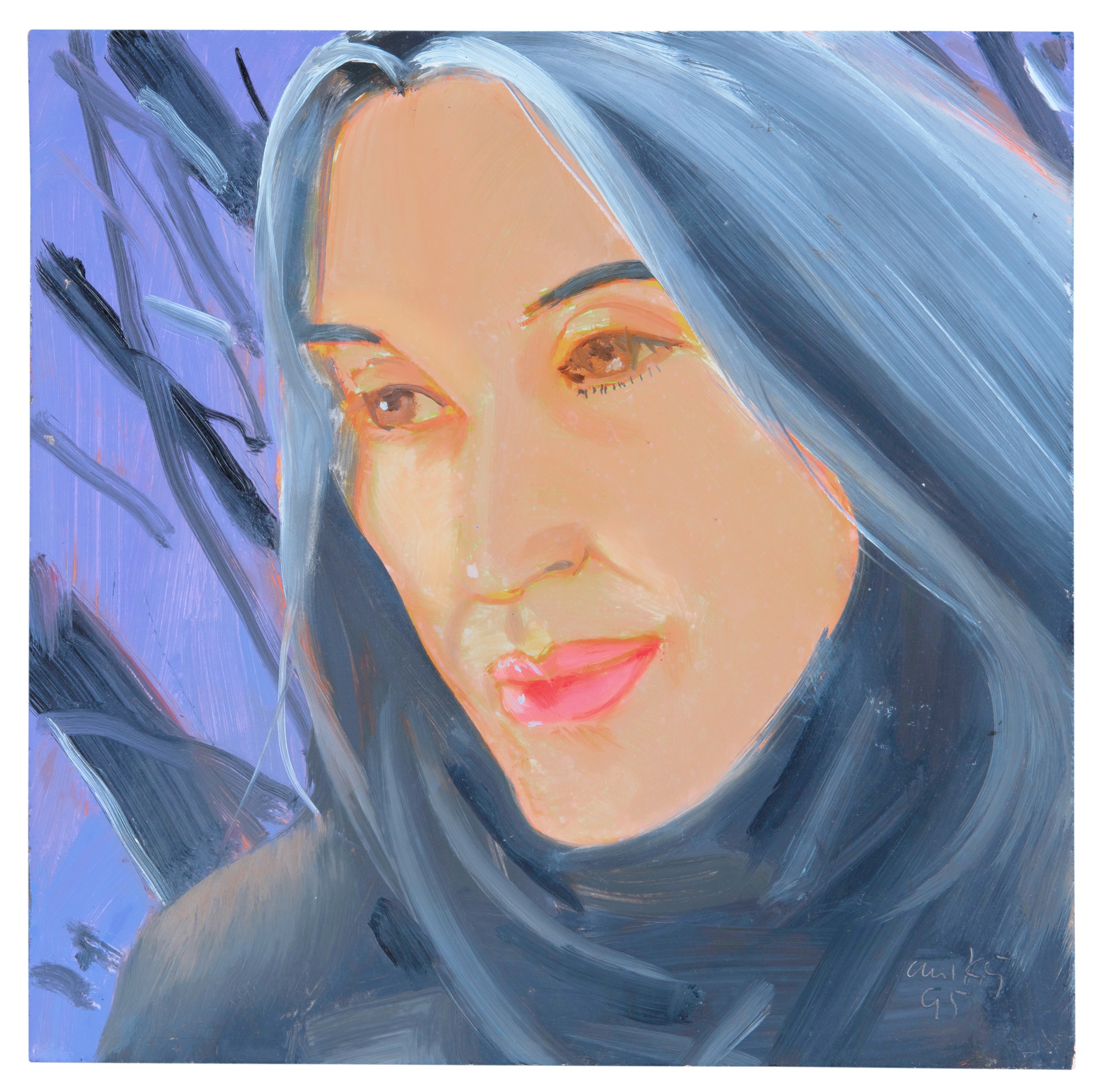 Alex Katz — Purple Ada