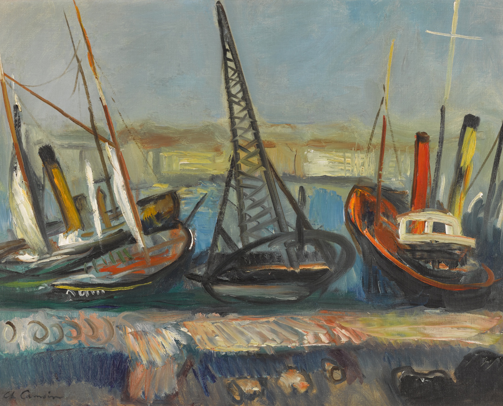 Charles Camoin — Remorqueurs Le Port de Marseille, v