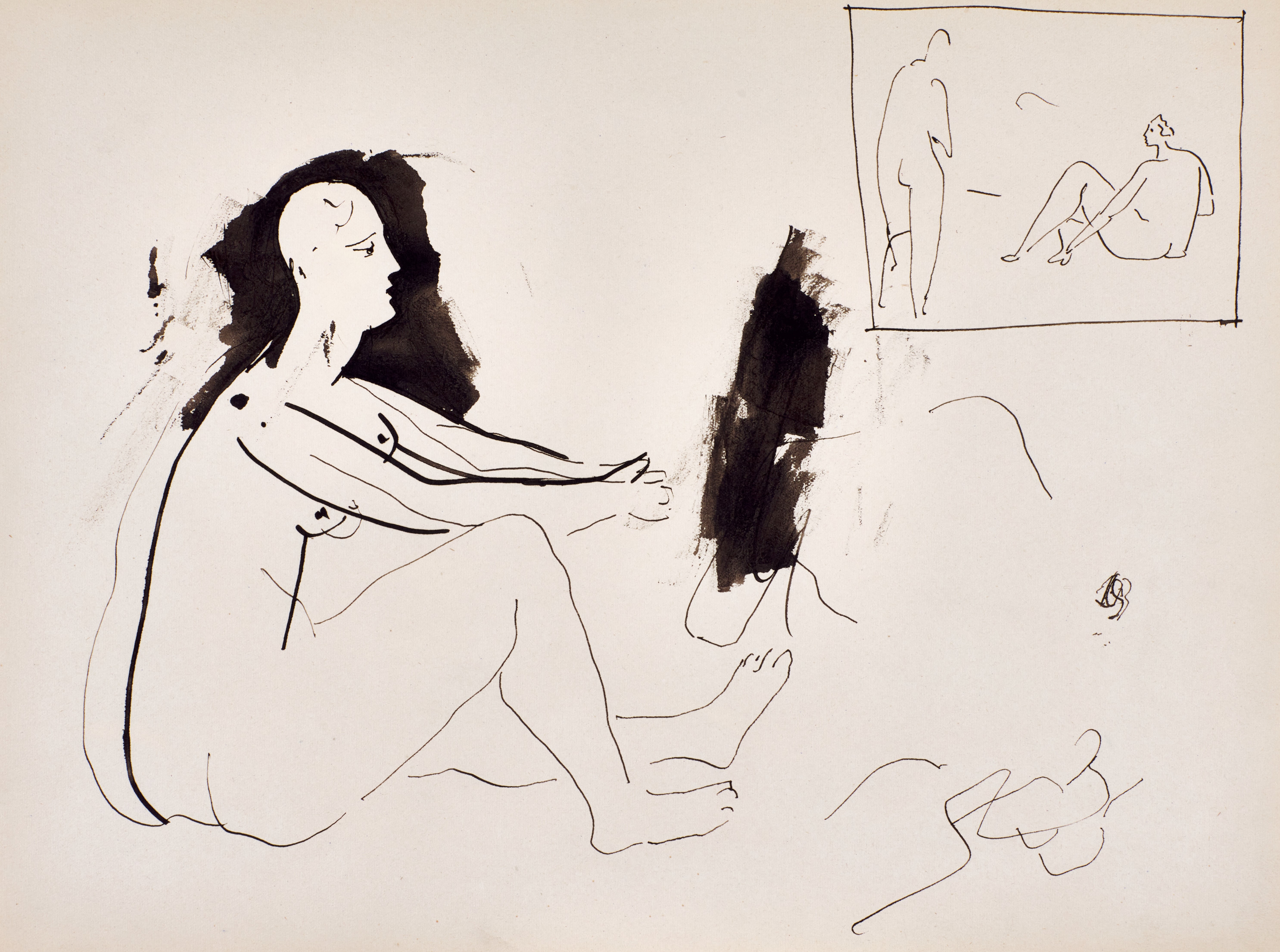 Pablo Picasso — Baigneuses (Carnet 067)