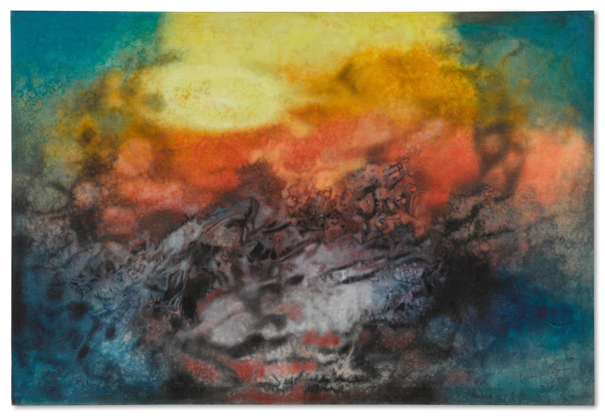 Aubrey Williams — Time and The Elements (Olmec-Maya and Now series)