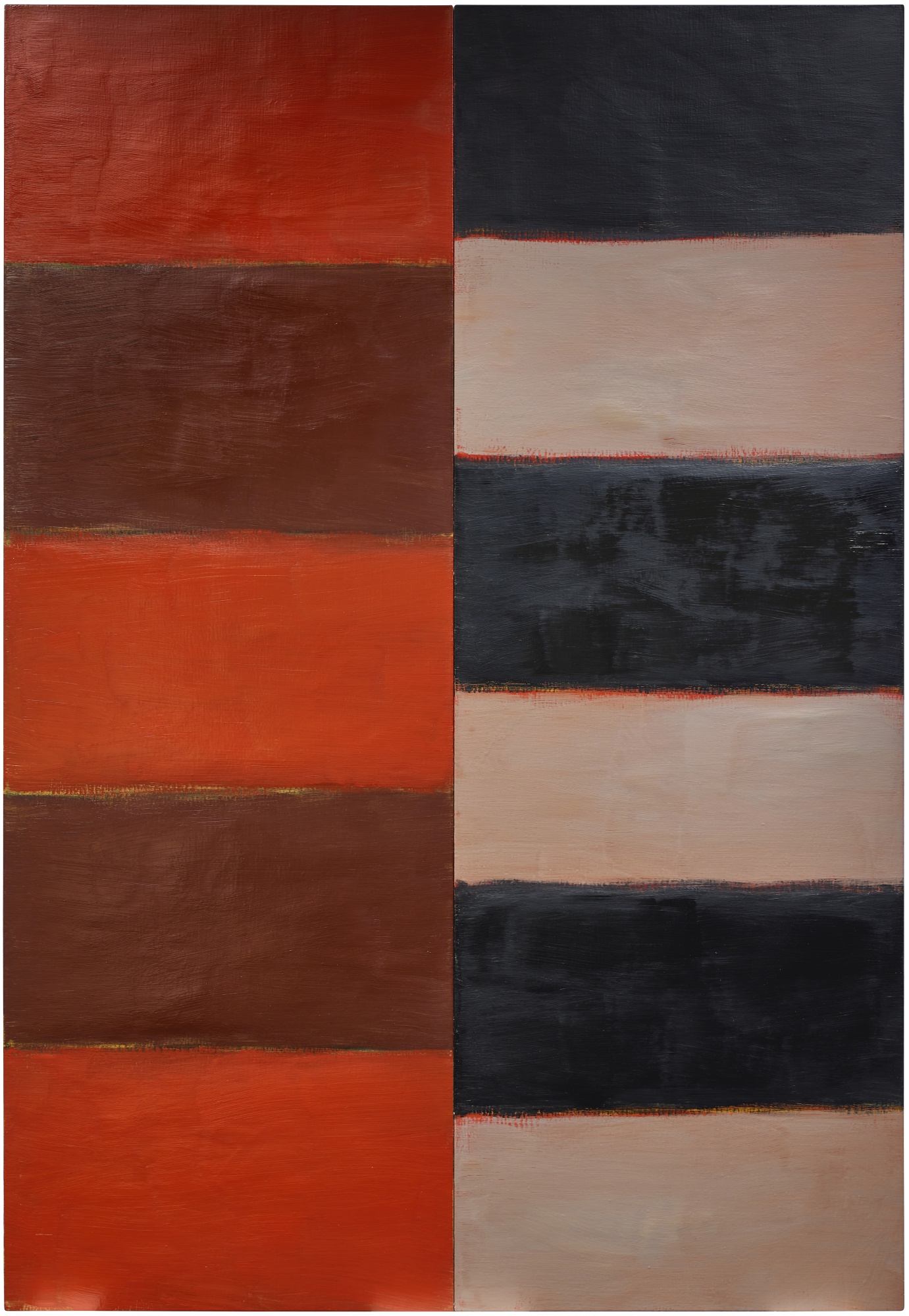 Sean Scully — Barcelona Red Mirror