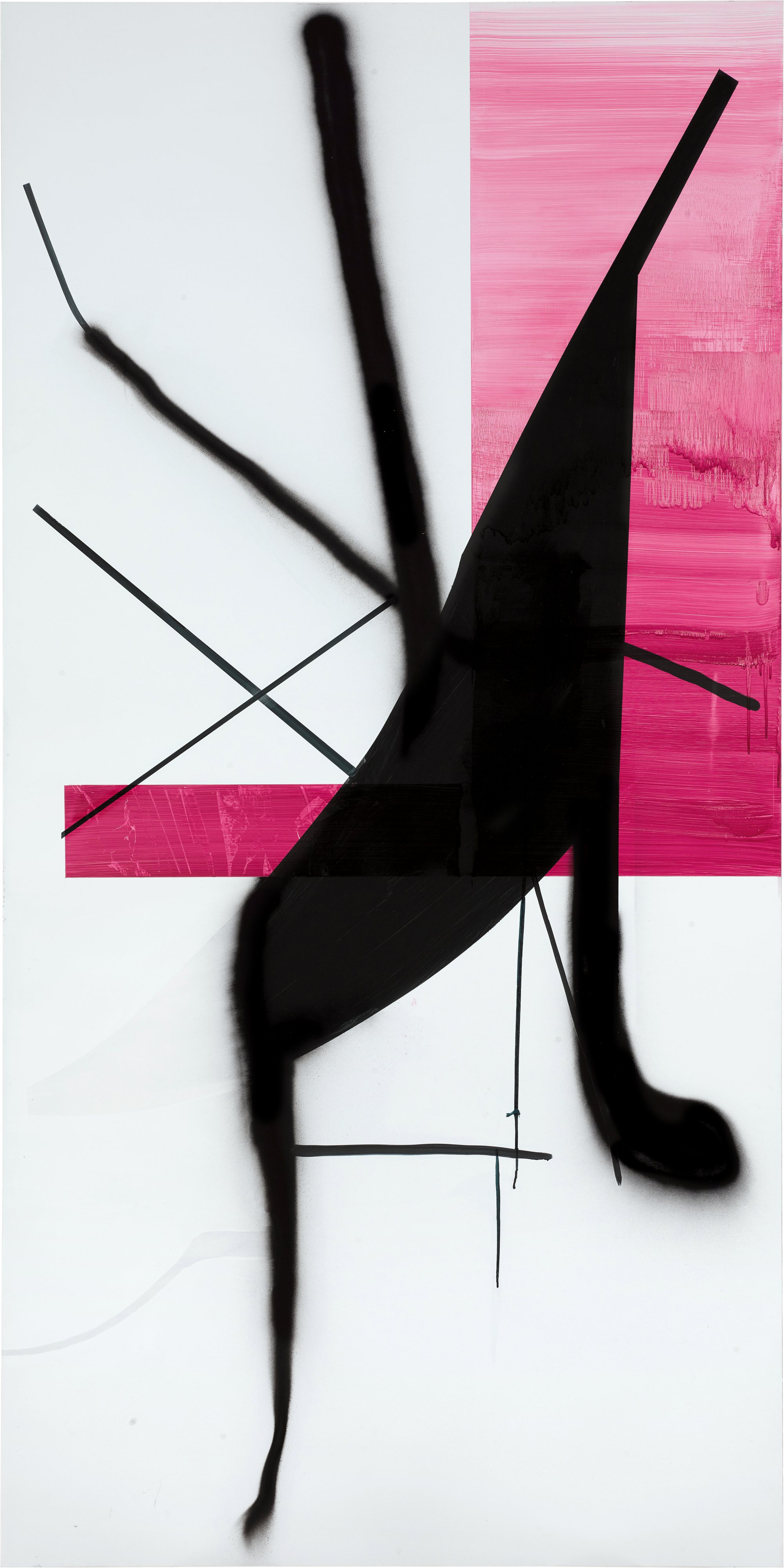 Albert Oehlen — Untitled (Baum 47)