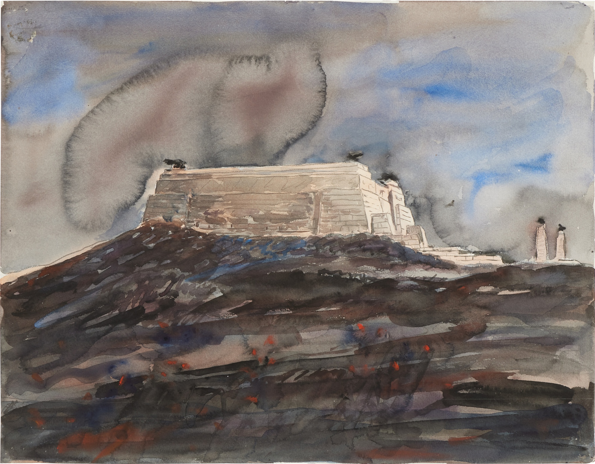 Anselm Kiefer — Grab des Unbekannten (Tomb of the Unknown Painter)