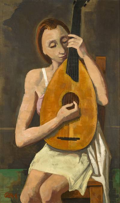Mädchen mit Laute (Girl with Lute)