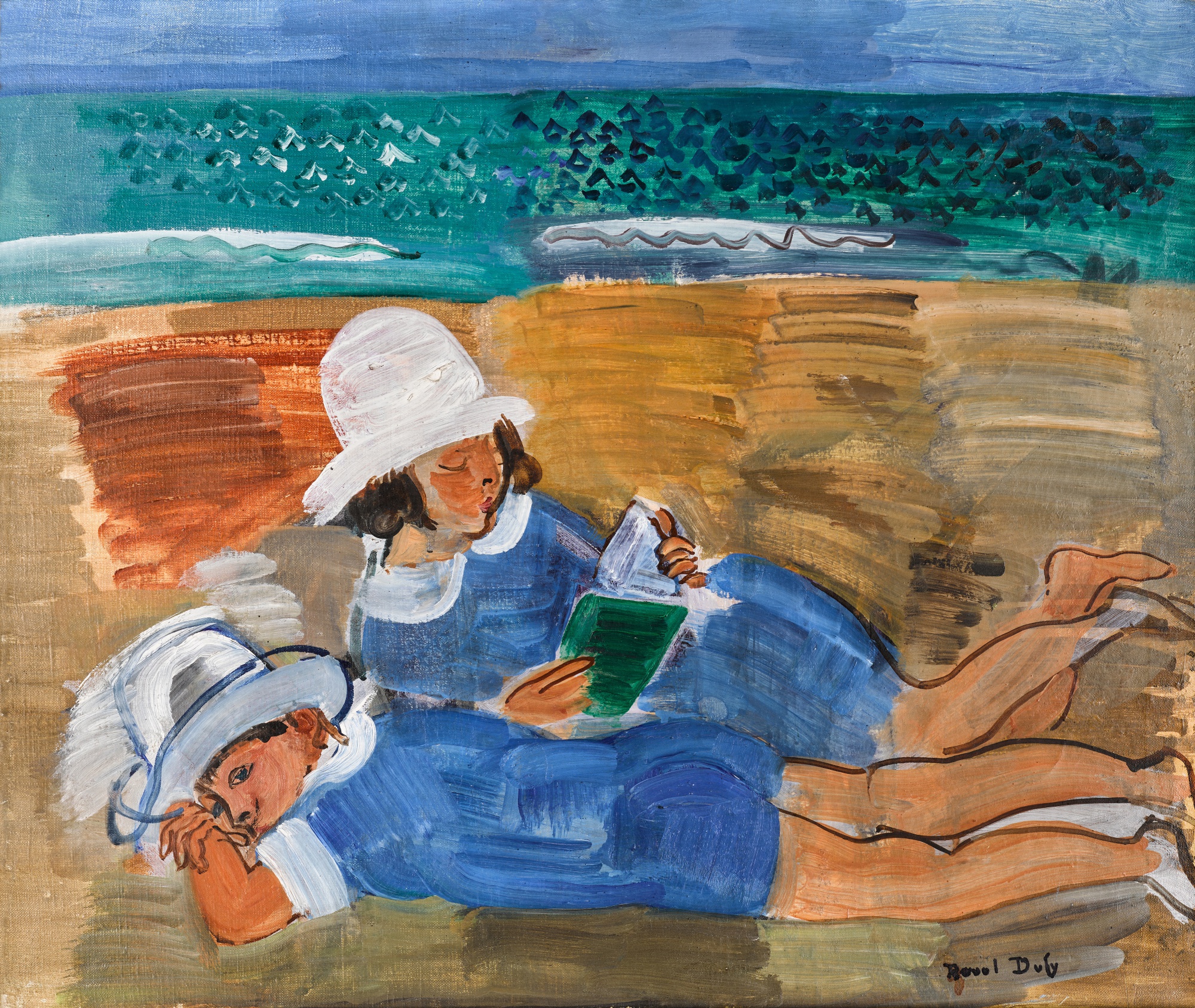 La sieste au bord de l'eau