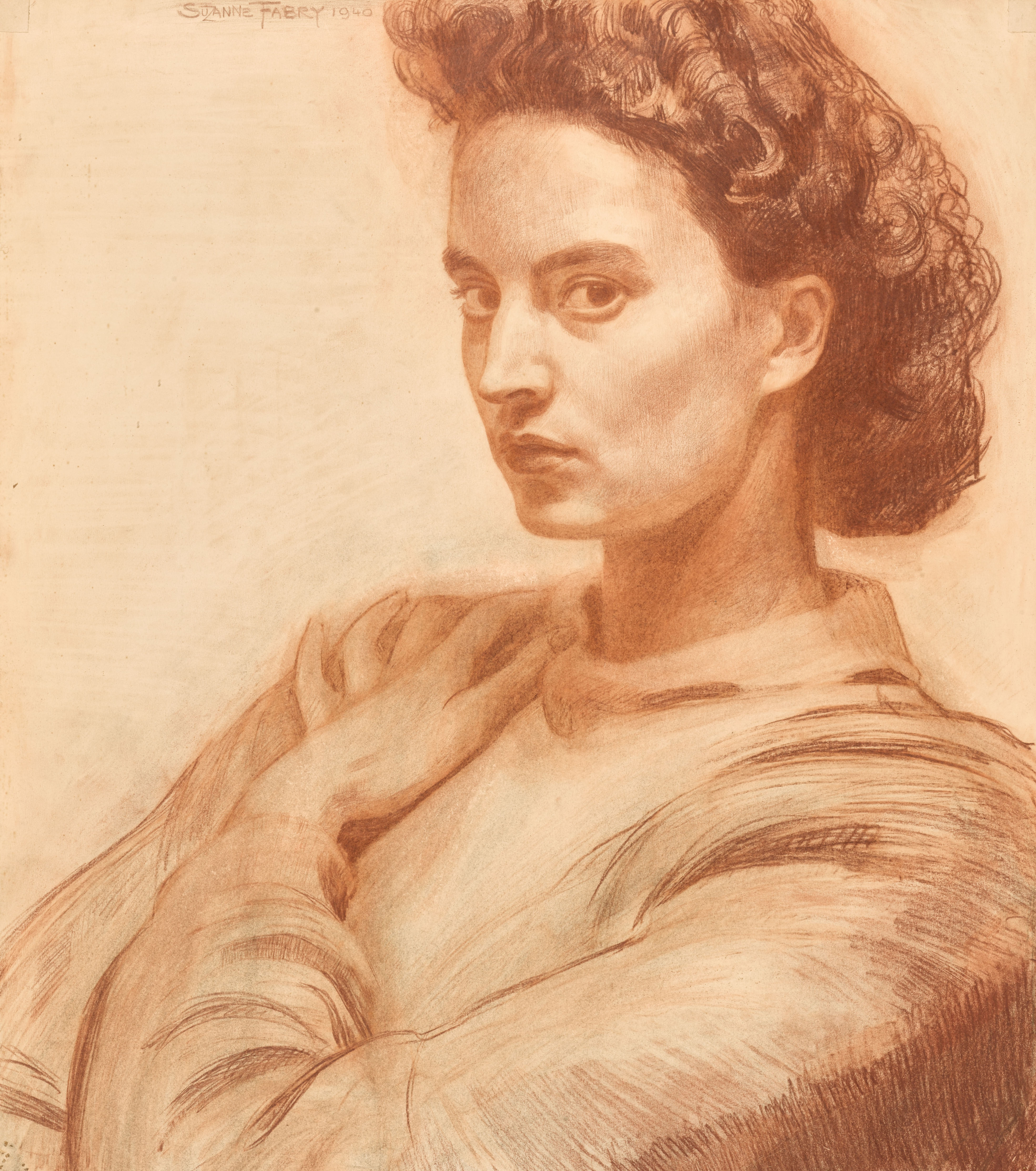 Suzanne Fabry — Tête (Autoportrait)