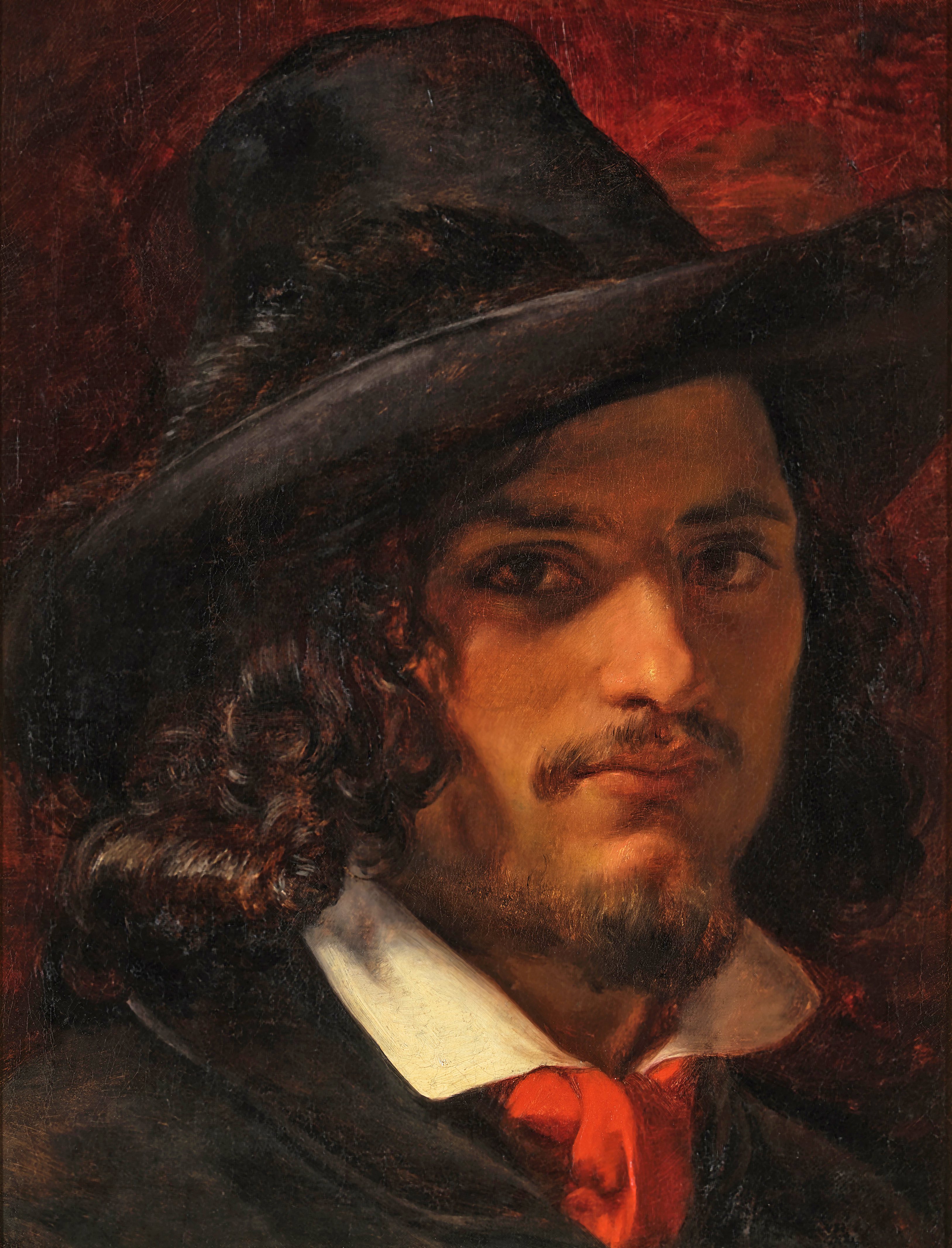 Anna Maria Elisabeth Jerichau-Baumann — Portrait of an Italian Revolutionary