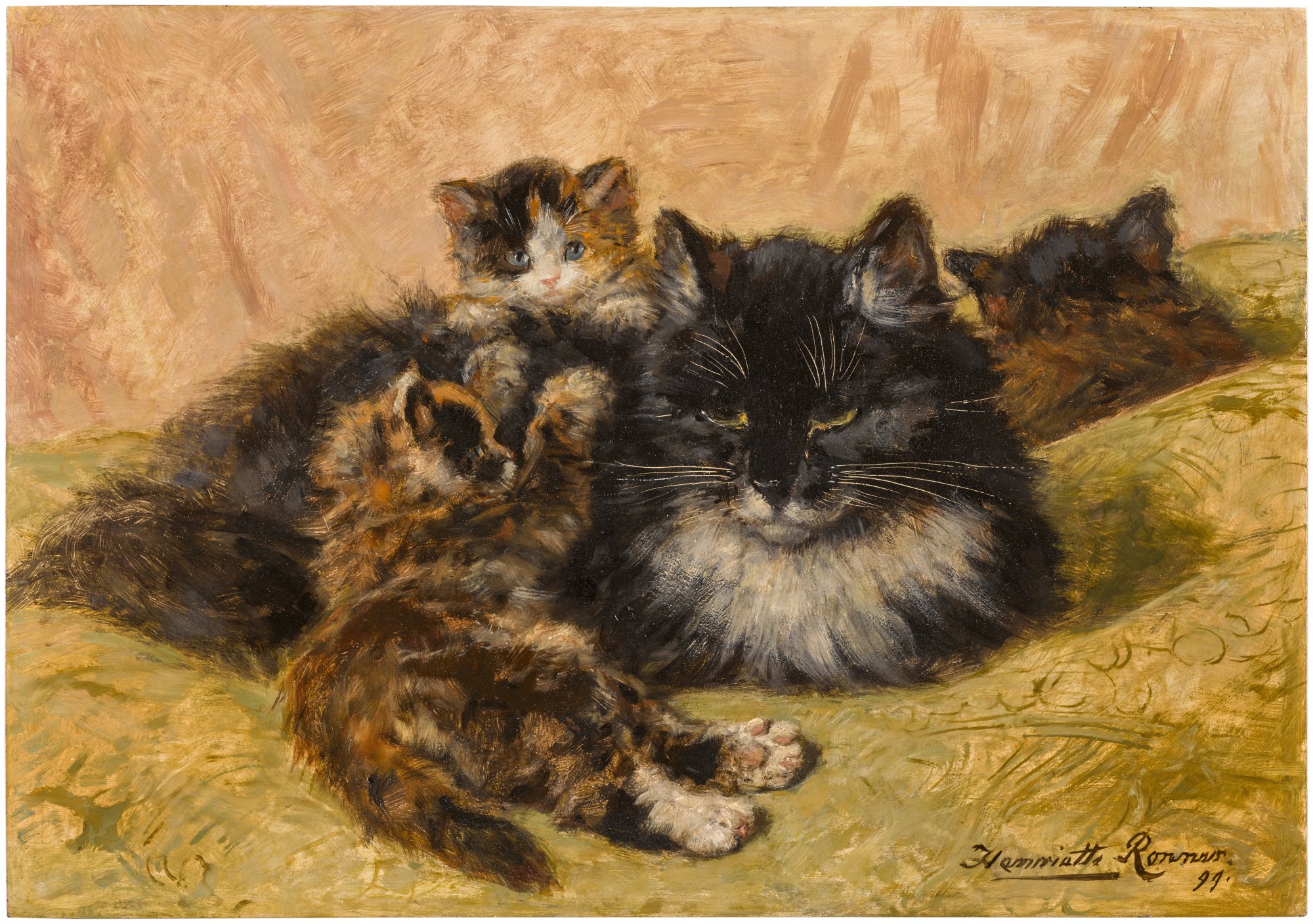Henriette Ronner-Knip — A Gentle Provocation