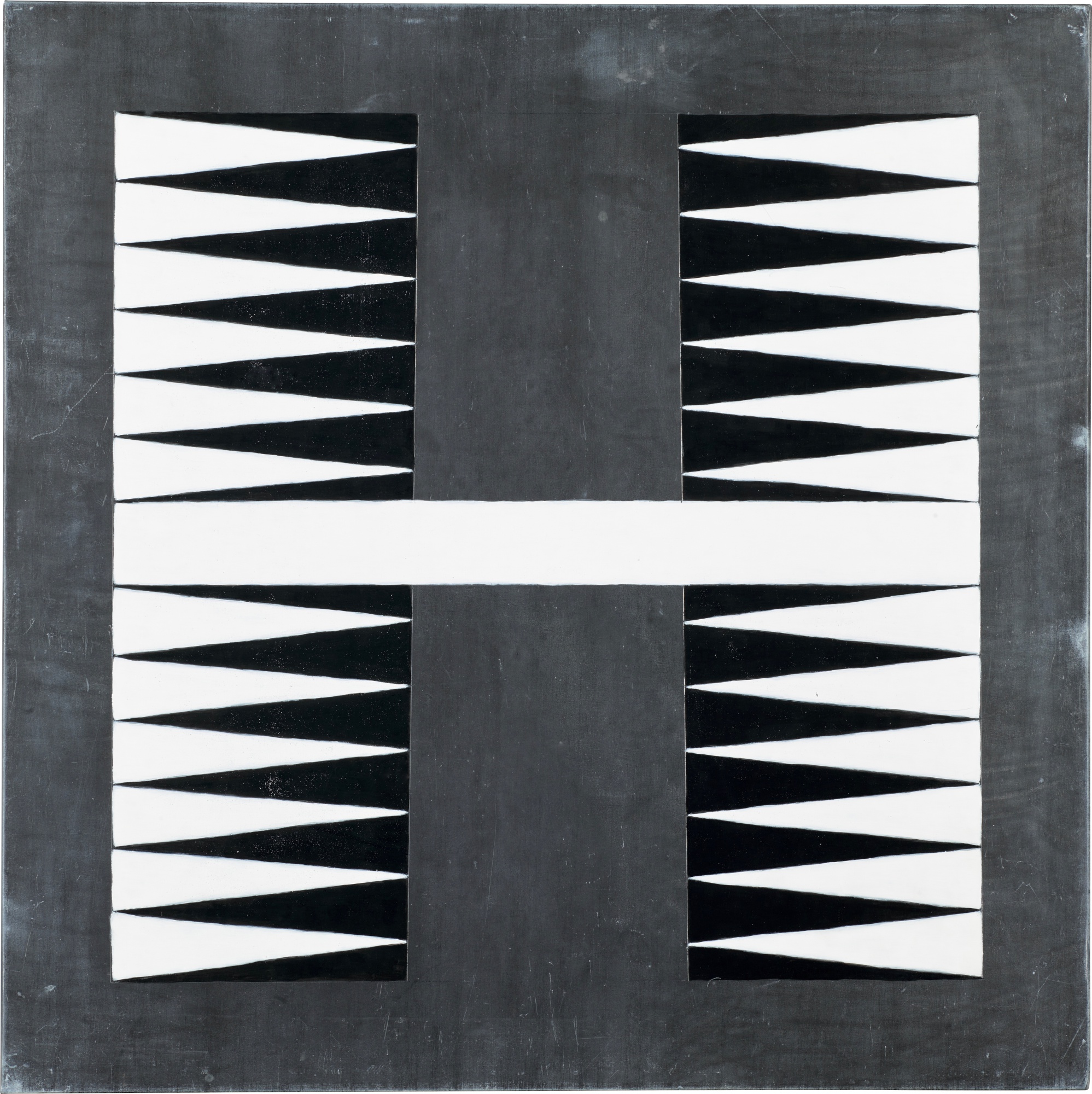 Untitled (Lead Chevron: 9)