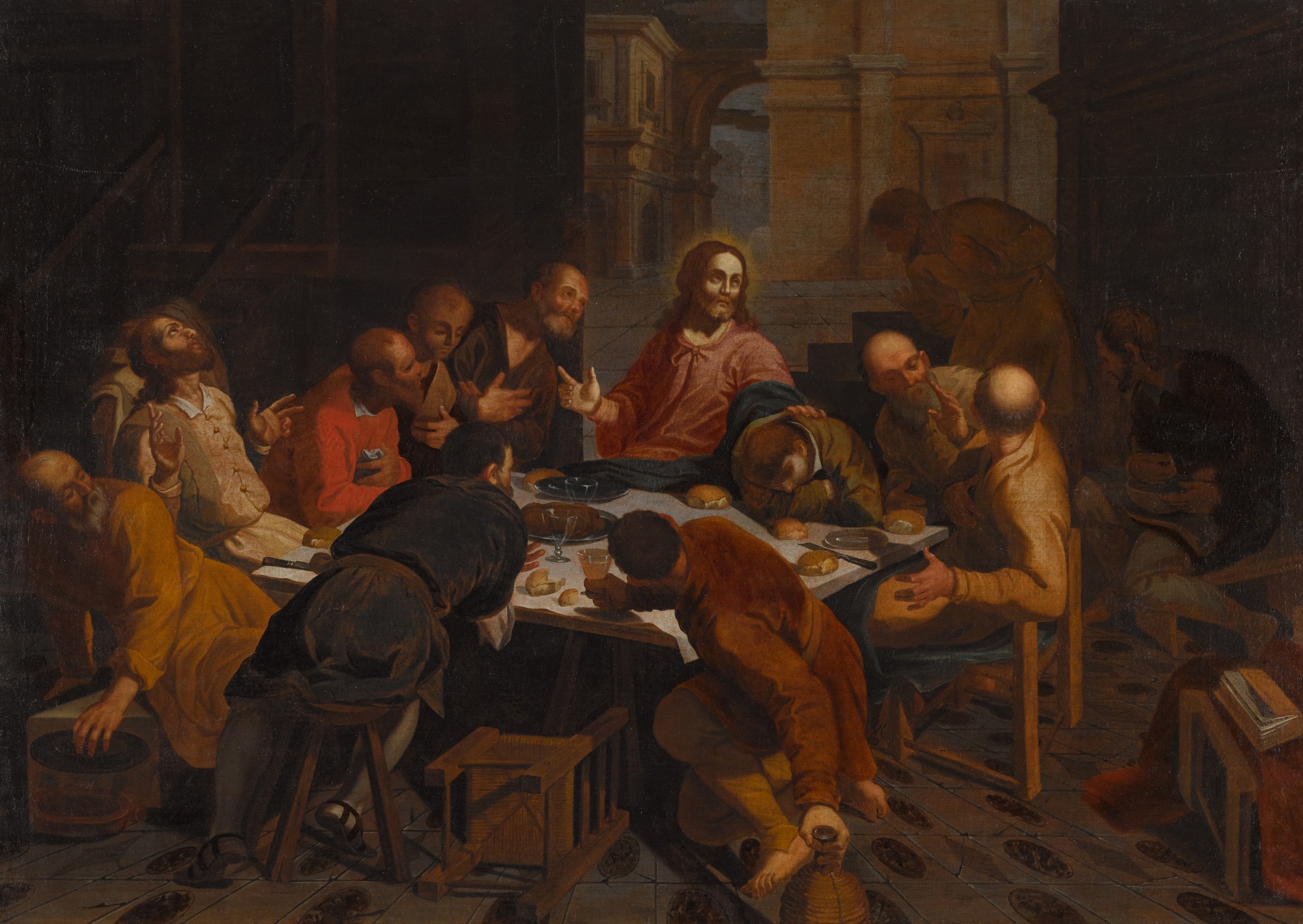 Follower of Jacopo Tintoretto — The Last Supper