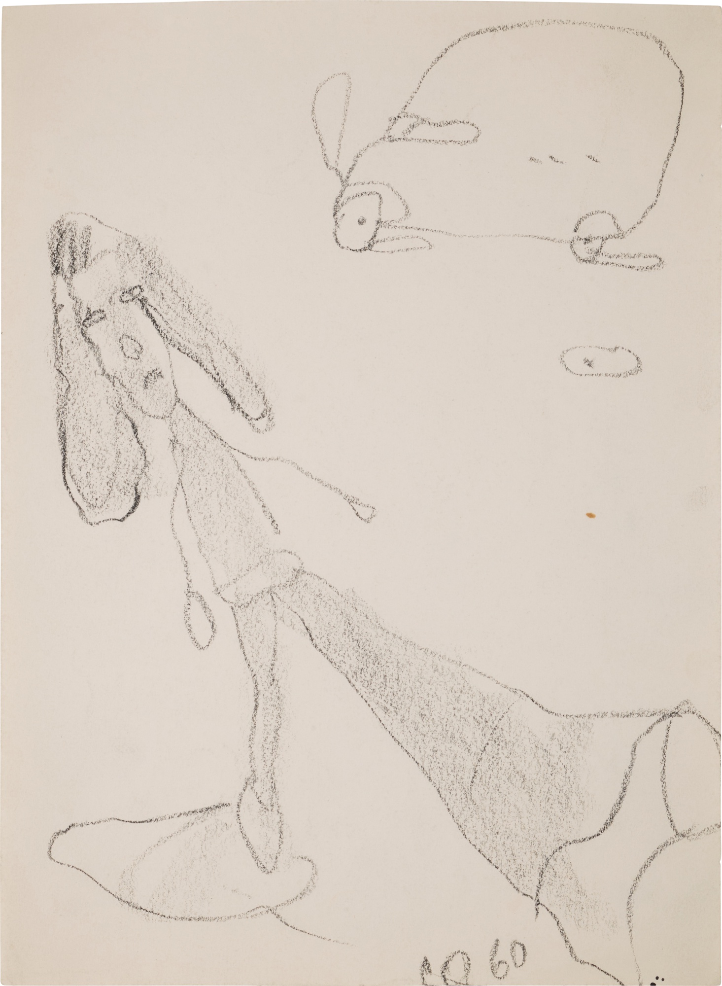 Claes Oldenburg — Walking Woman, Leg Foreshortened, with Van
