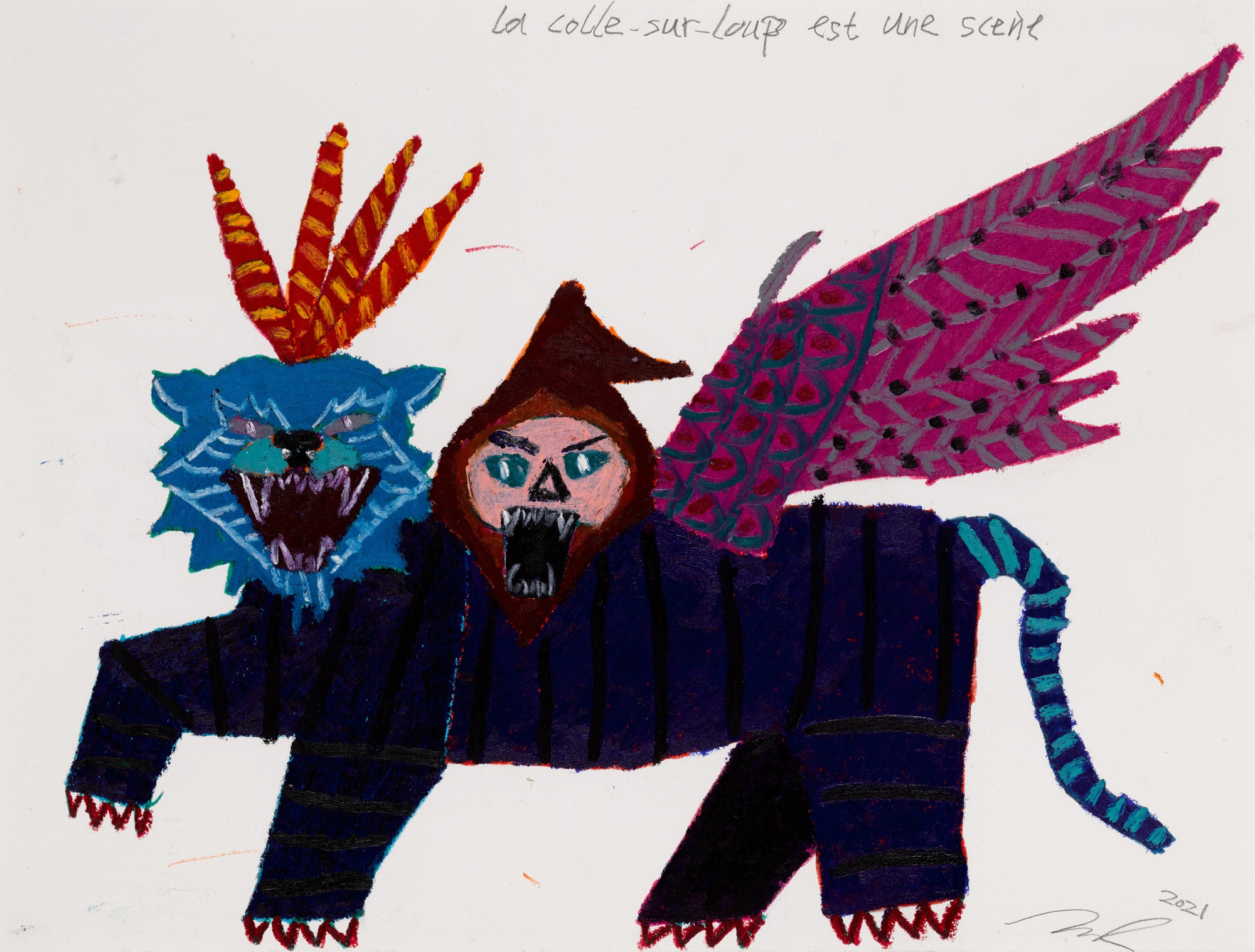 La colle-sur-loup est une scène