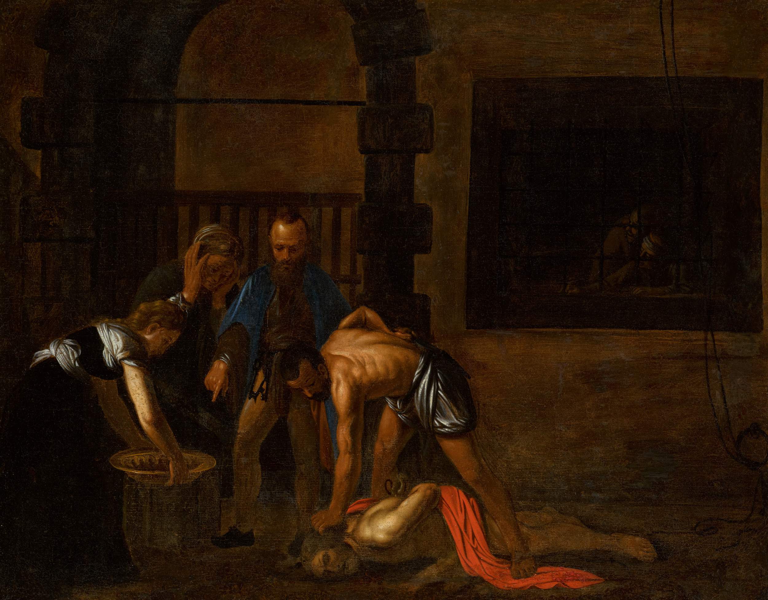 Follower of Michelangelo Merisi da Caravaggio — The Beheading of Saint John the Baptist