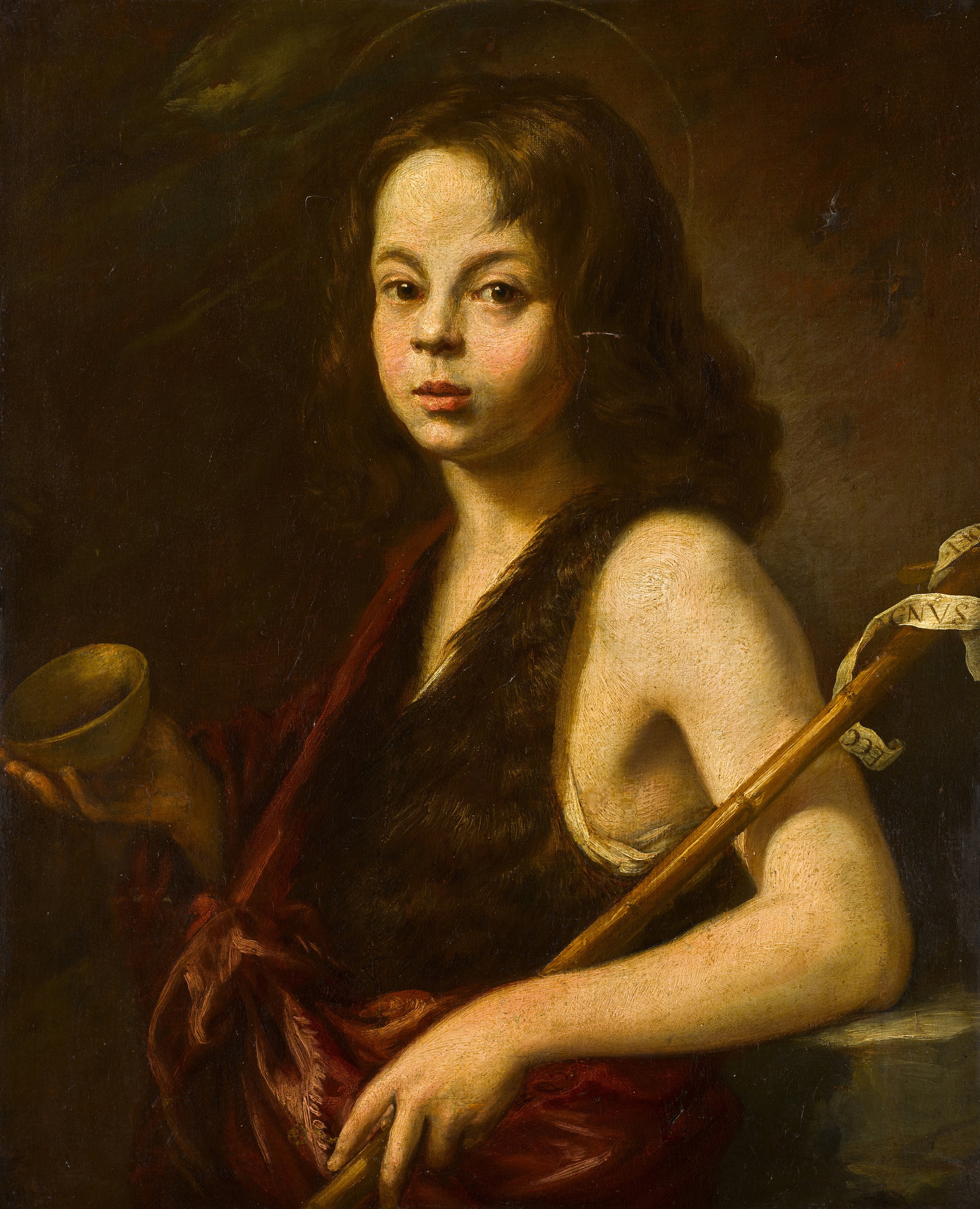 French School, 17th century — Saint John the Baptist