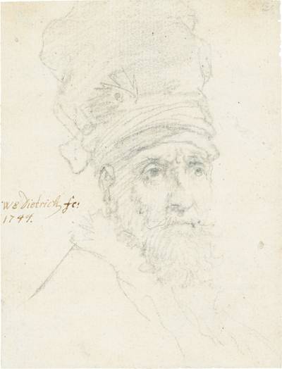 Portrait of a man wearing a turban