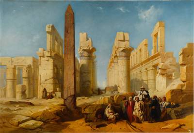 The Ruins of Karnak at Thebes