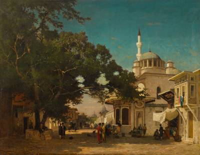 The Fountain of Sultan Abdül Hamid I, Constantinople