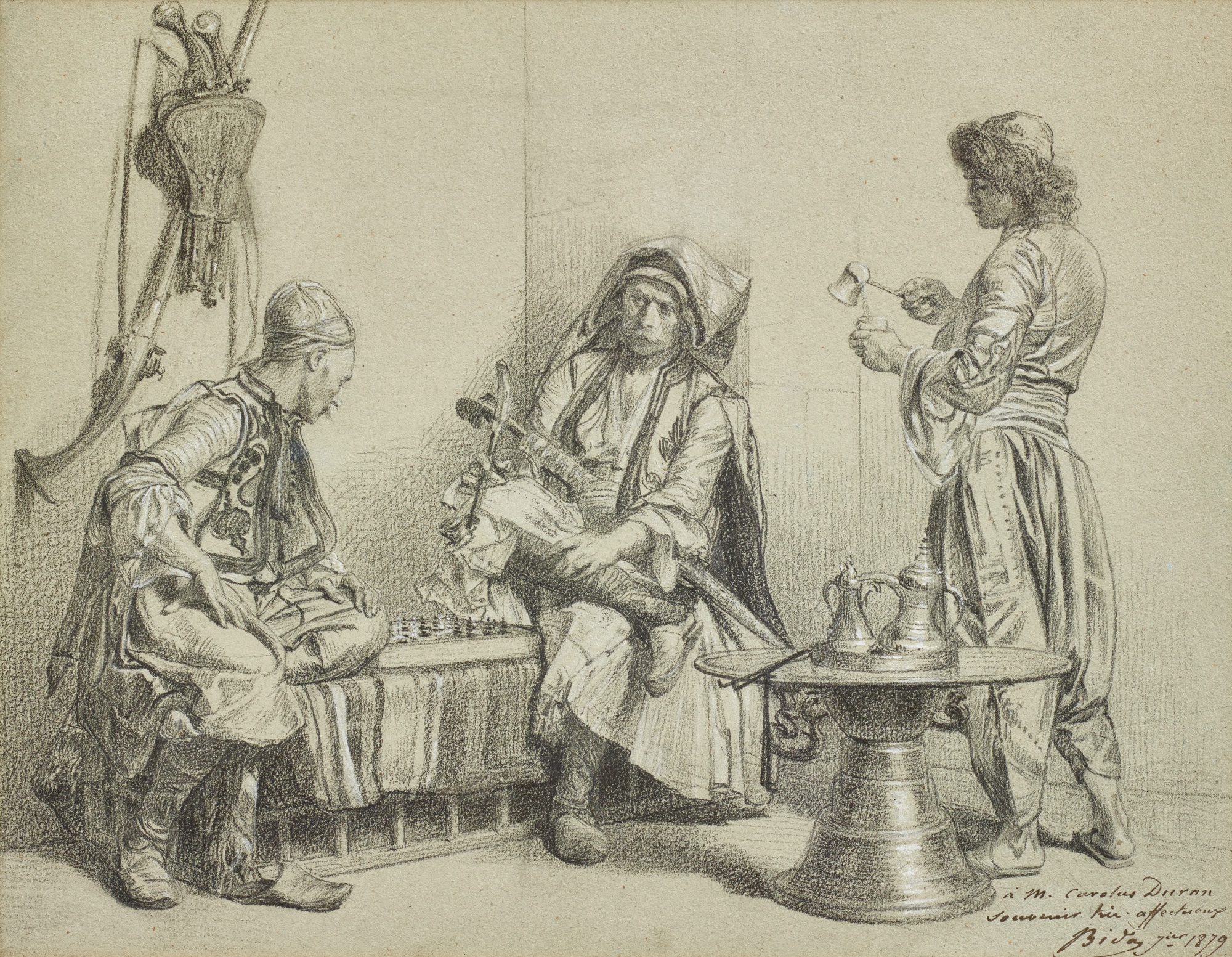 Alexandre Bida — The Chess Players
